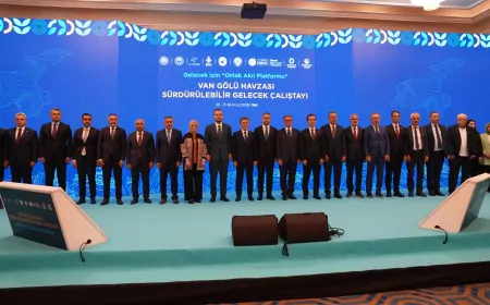 Van Gölü Havzası Sürdürülebilir Gelecek Çalıştayı tamamlandı, sonuç bildirgesi kamuoyuyla paylaşıldı