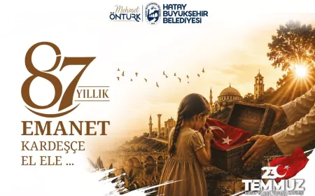 Hatay Büyükşehir Belediye Başkanı Mehmet Öntürk: “Hatay’ı Türkiye’nin Parmakla Gösterilecek Şehirlerinden Biri Yapacak Projeleri Hayata Geçiriyoruz”