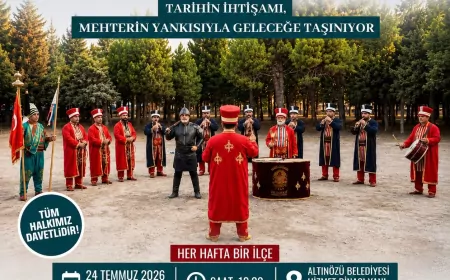 Hatay Büyükşehir Belediyesi Mehteranı “Ecdadın İzinde” Programıyla Altınözü’nde Vatandaşlarla Buluşuyor