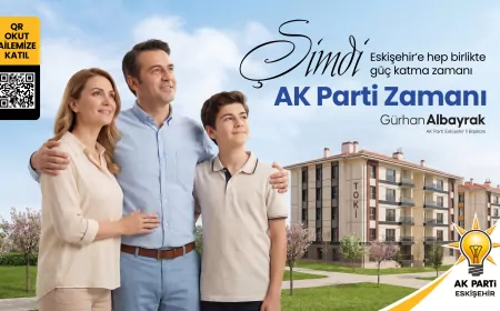 AK PARTİ ESKİŞEHİR İL BAŞKANI GÜRHAN ALBAYRAK: “AK PARTİ SENİNLE GÜÇLÜ ESKİŞEHİR DİYEREK TÜM HEMŞEHRİLERİMİZİ DAVET EDİYORUZ”