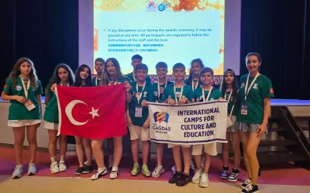 Özel Çağdaş Okulları öğrencileri Tokyo'daki Dünya Matematik Yarışması'nda 12 madalya kazandı