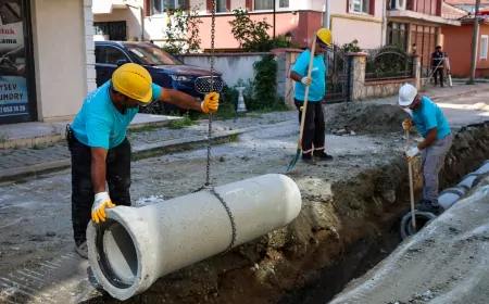 Adapazarı Şirinevler Mahallesi’nde 1.400 Metrelik Yeni Yağmur Suyu Hattıyla Altyapı Kapasitesi Güçlendiriliyor