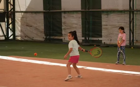 Diyarbakır Büyükşehir Belediyesi'nin Ücretsiz Tenis Kurslarına 6 Ayda 540 Kişi Katıldı, Antrenörler: “Kent Halkının Tenise Yoğun Bir İlgisi Var”