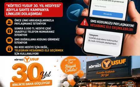 Telegram Hesaplarını Hedef Alan Sahte “Köfteci Yusuf 30. Yıl Hediyesi” Kampanyasına Karşı Kritik Uyarı