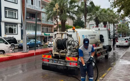 Kocaeli Büyükşehir Belediyesi kuvvetli sağanakta metrekareye düşen 28 kilogram yağışa rağmen olumsuzluk yaşanmasına izin vermedi