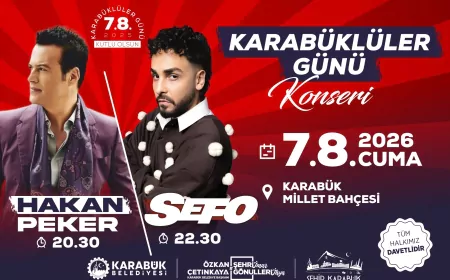 Karabük Belediye Başkanı Özkan Çetinkaya: “Karabüklüler Günü’nü Hakan Peker ve Sefo konserleriyle taçlandırıyoruz”