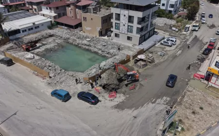 Hatay Büyükşehir Belediyesi Arsuz'da yönlendirilebilir yatay delgi yöntemiyle içme suyu altyapısını güçlendiriyor