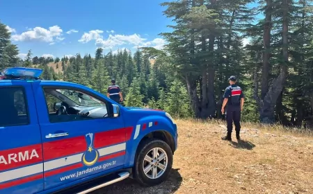 Mersin İl Jandarma Komutanlığı orman yangını riskine karşı önleyici devriyelerini aralıksız sürdürüyor