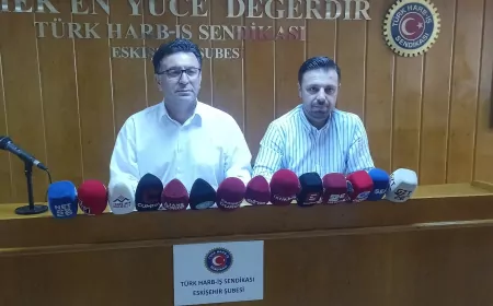 Türk Harb-İş Eskişehir Şube Başkanı Hasan Atak: “Savunma sanayi işçilerine 2027 Kamu Çerçeve Protokolü'nde özel düzenleme yapılmalı”