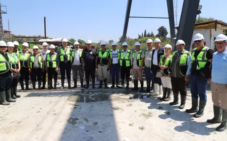 Hatay Büyükşehir Belediyesi Muhtarlara Türkiye'nin En Büyük Atık Su Tüneli ve Arıtma Tesisi Projesini Tanıttı