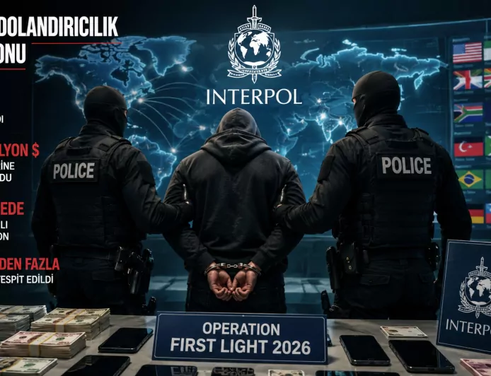 INTERPOL: “Operation First Light 2026” kapsamında 97 ülkede düzenlenen küresel operasyonda 5 bin 811 şüpheli yakalandı