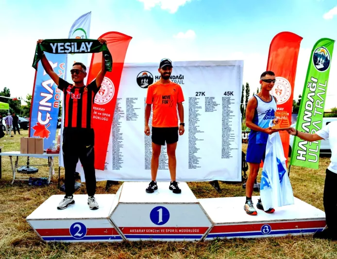 Eskişehirli Sporcu Cenk Algın Hasan Dağı Ultra Trail'de Genel Klasman İkincisi Oldu