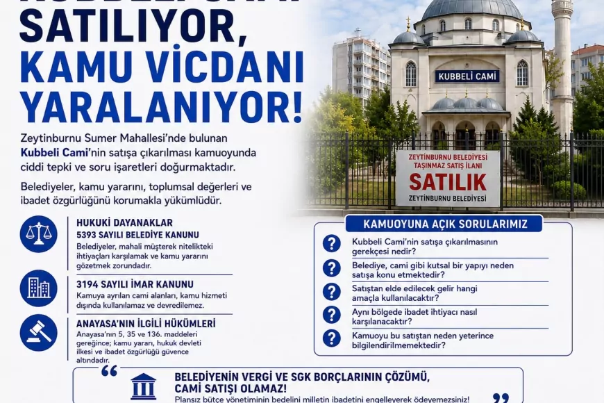 Anahtar Parti İstanbul İl Yerel Yönetimler Başkanı Yaşar Asiltürk: "Kamu Malları Borç Kapatmak İçin Satılamaz"