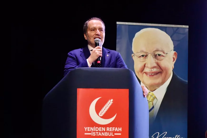 Yeniden Refah Partisi Genel Başkanı Fatih Erbakan: “CHP’ye Alan Açmak İsteseydik 2023’te Altılı Masa’da Olurduk”