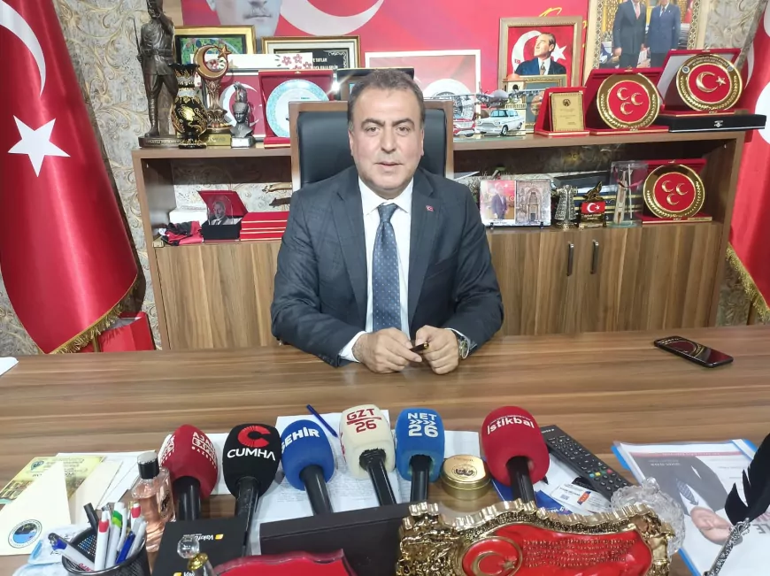 Milliyetçi Hareket Partisi Eskişehir İl Başkanı Ayhan Sezer: “Kuzey çevre yolu en kısa sürede hayata geçirilmeli”