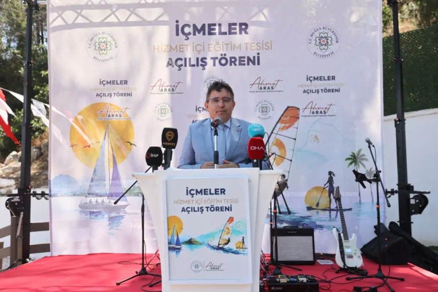 Muğla Büyükşehir Belediyesi Marmaris İçmeler’de 40 Milyon Liralık Hizmet İçi Eğitim Tesisi’ni Kabotaj Bayramı’nda Hizmete Açtı