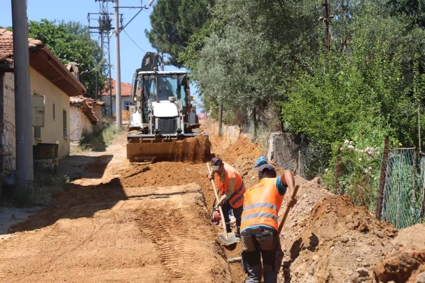 Menteşe Doğanköy Mahallesi'nde Bin Metrelik İçme Suyu Hattı Yenileniyor Su Kesintilerine Kalıcı Çözüm Hedefleniyor
