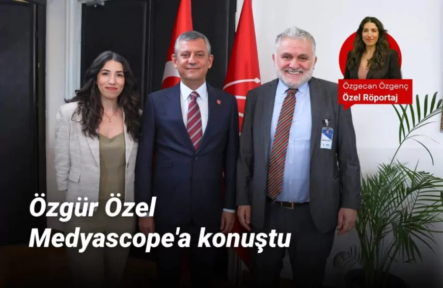 CHP Genel Başkanı Özgür Özel: “Bize şantaj yapıyorlar, özgürlüğümüzle ülkemizi takas etmemizi istiyorlar”