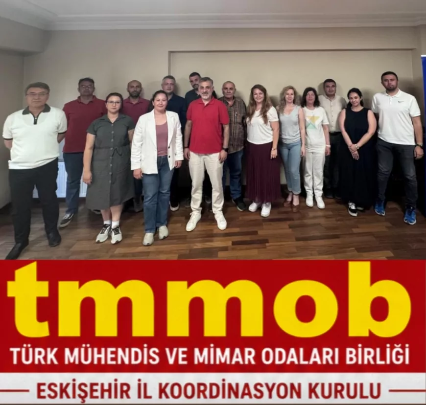 TMMOB Eskişehir İl Koordinasyon Kurulu Sekreterliği görevine Betül Hacımusalar Yörükcü seçildi