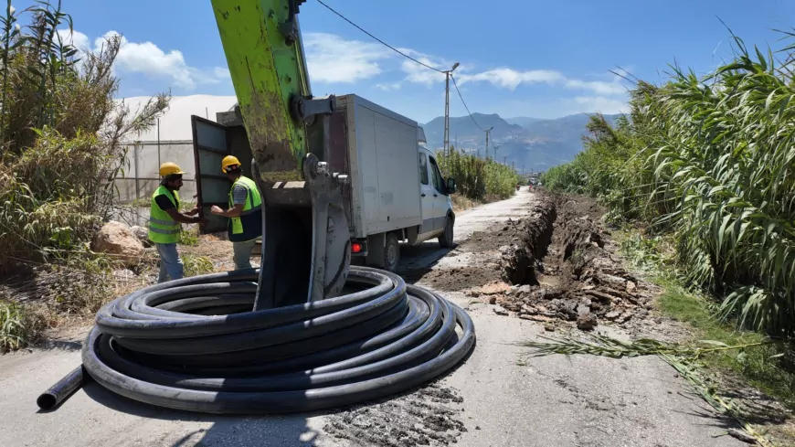 Hatay Büyükşehir Belediyesi Samandağ Tekebaşı İçme Suyu Projesi'nde Yüzde 86 Tamamlanma Oranına Ulaşıldı