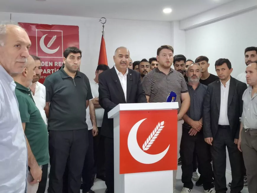 Yeniden Refah Partisi Sultanbeyli İlçe Başkanı Mehmet Maşuk Güven: “Ahlak ve maneviyat ilkelerimiz hiçe sayıldı”