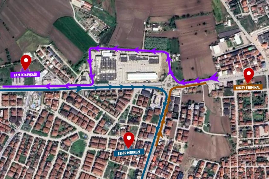 Sakarya Büyükşehir Belediyesi Eski Kipa Kavşağı'nın 10 Gün Süreyle Trafiğe Kapatılacağını Duyurdu