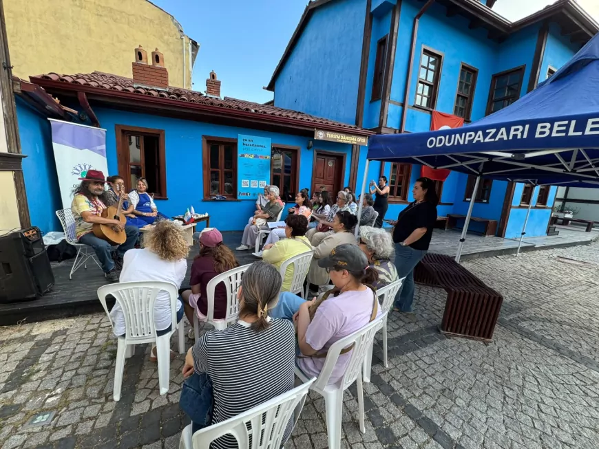 Odunpazarı Kent Konseyi Kadın Meclisi lületaşının Eskişehir’e özgü eşsiz mirasını kadın emeğiyle geleceğe taşıdı