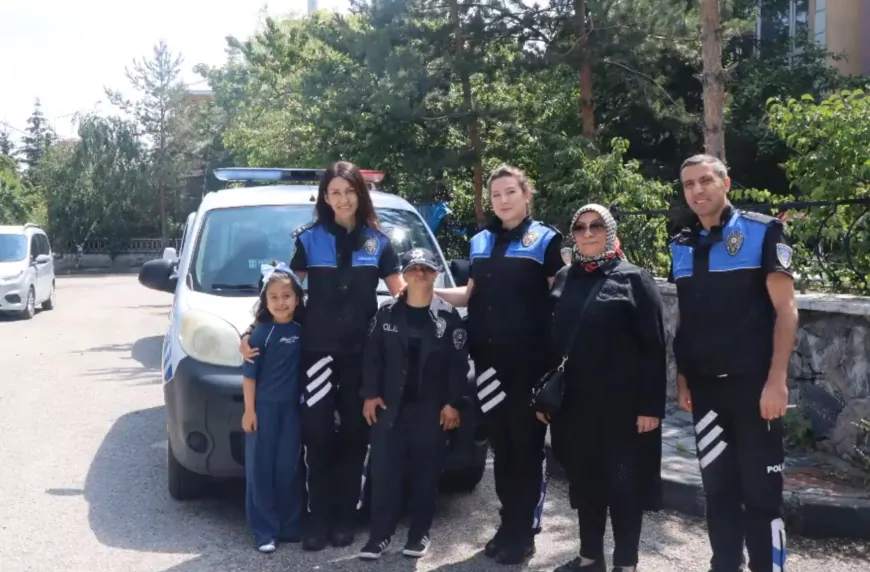 Erzurum Emniyeti Özel Birey Esila Laloğlu’nun Polis Olma Hayalini Gerçekleştirdi