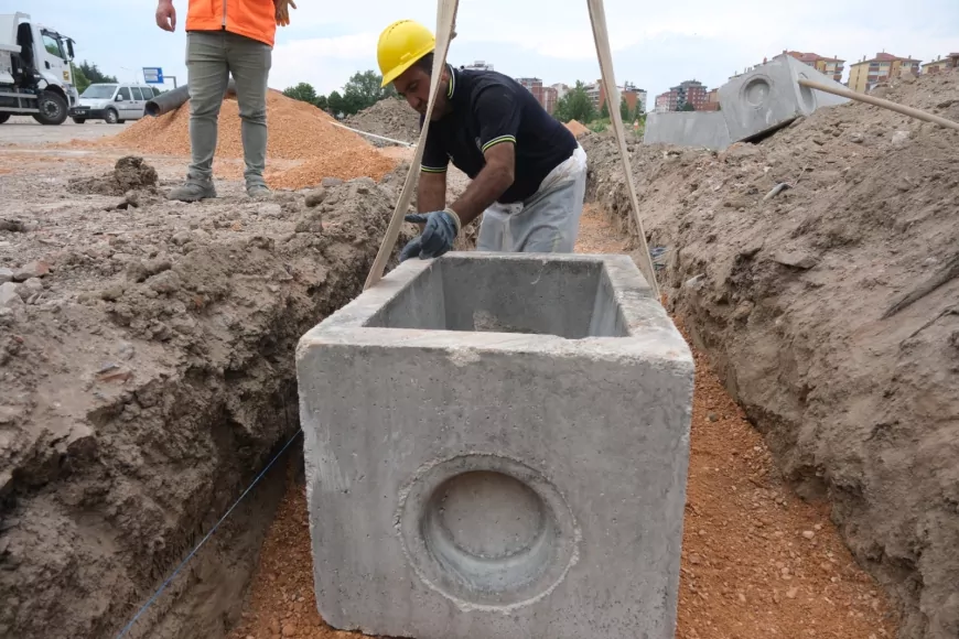 Eskişehir Büyükşehir Belediyesi ESKİ ekipleri iki mahallede altyapıyı güçlendiren çalışmaları tamamladı