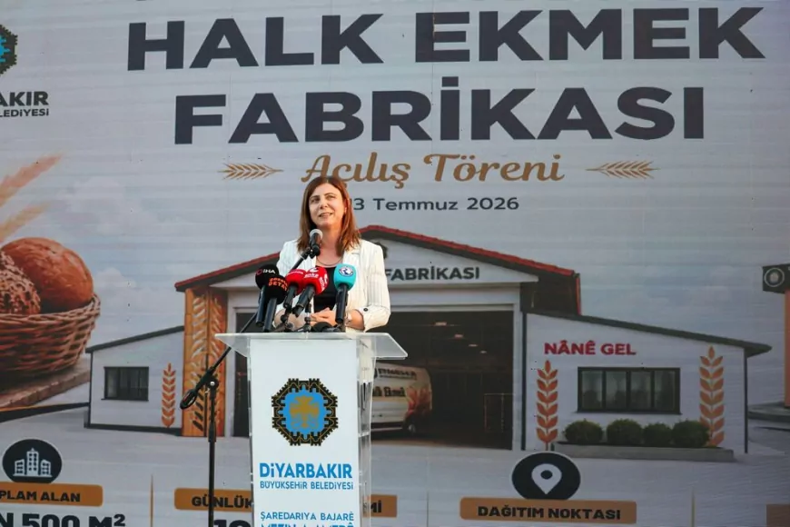 Diyarbakır’da Halk Ekmek Fabrikası açıldı: “Kâr etmek gibi bir amacımız kesinlikle yoktur”