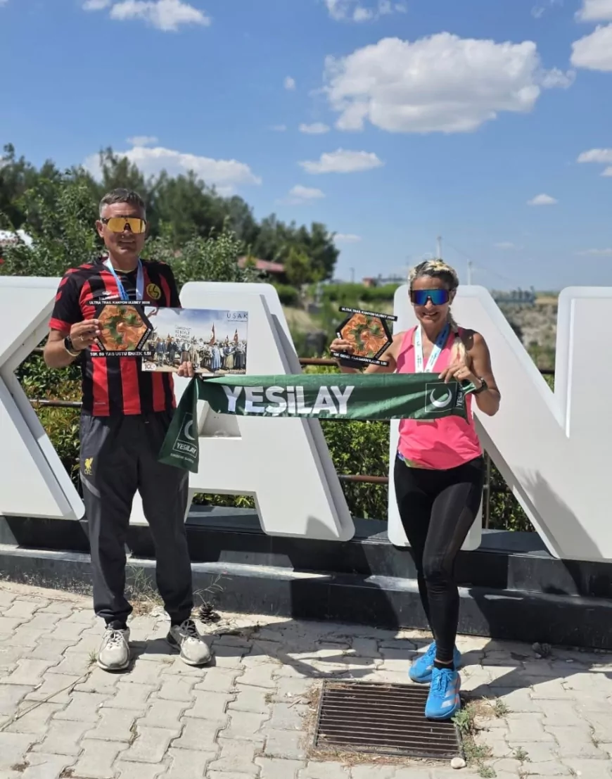 Eskişehirli Milli Atletler Bahar Sezer ve Cenk Algın İki Günde İki Farklı Yarışta Şampiyonluk ve Madalyalar Kazandı