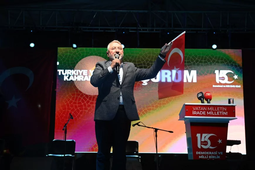 Çorum Belediye Başkanı Dr. Halil İbrahim Aşgın: “15 Temmuz’da Yazılan Kahramanlık Destanı İlk Günkü Canlılığını Koruyor”