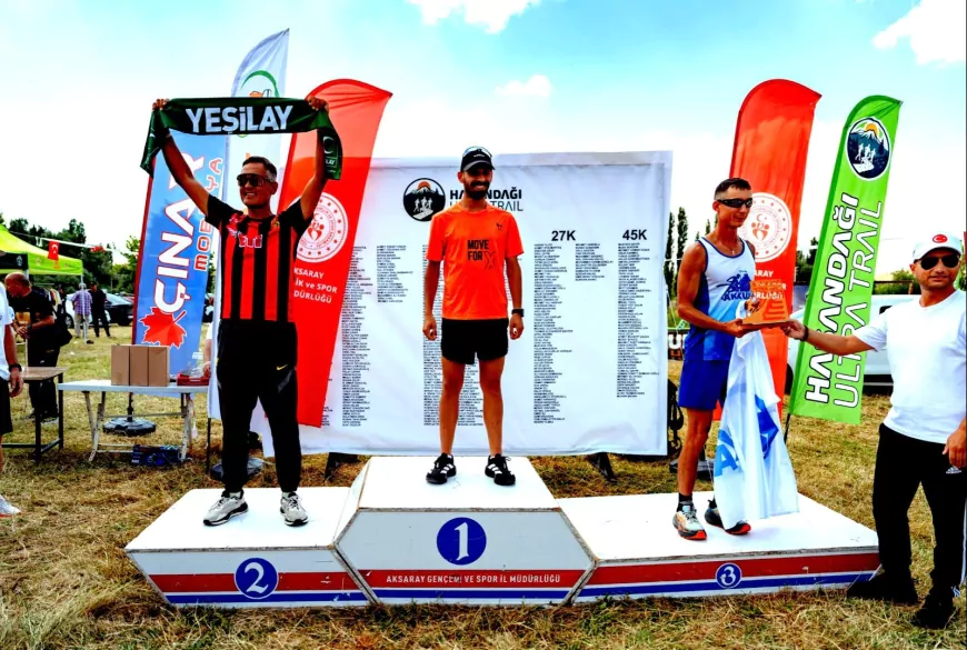 Eskişehirli Sporcu Cenk Algın Hasan Dağı Ultra Trail'de Genel Klasman İkincisi Oldu