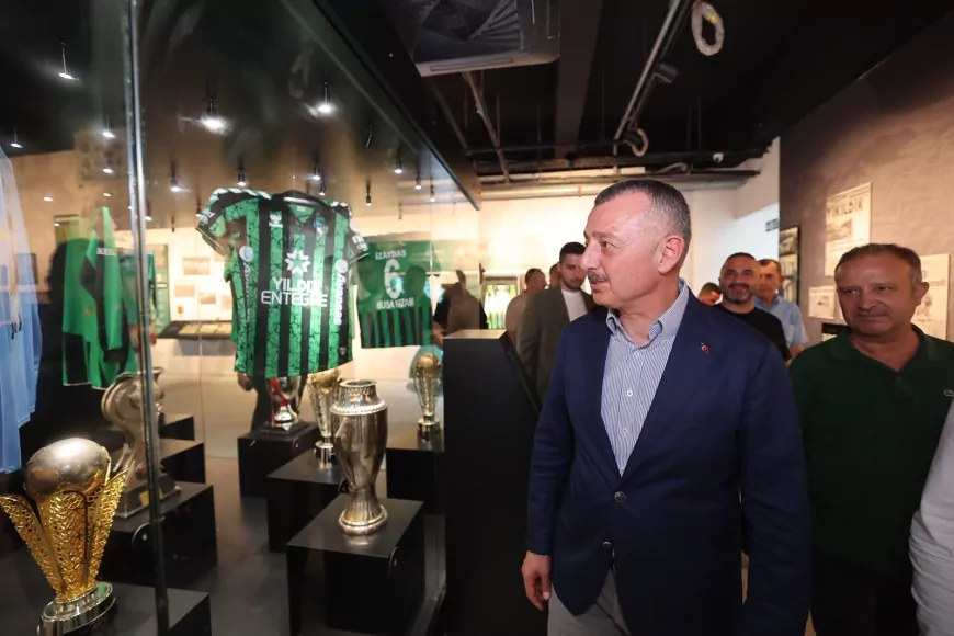 Kocaeli Büyükşehir Belediye Başkanı Tahir Büyükakın: “Kocaelispor Müzesi gelecek nesiller için önemli bir miras olacak”
