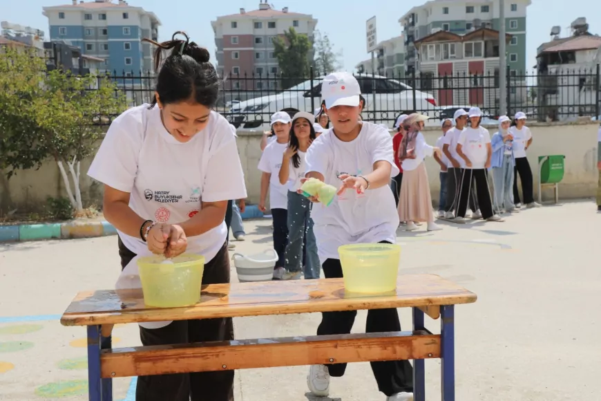 Hatay Büyükşehir Belediyesi Yaz Okulu Projesi ile 15 Bin Öğrenci Yaz Tatilinde Eğitim ve Etkinliklerle Buluşuyor