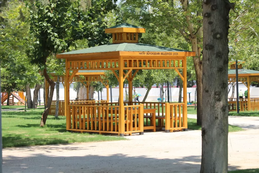 Hatay Büyükşehir Belediyesi Hassa’daki 15 Kasım Gürhan Ergüneş Parkı’nı yenileyerek vatandaşların hizmetine sundu