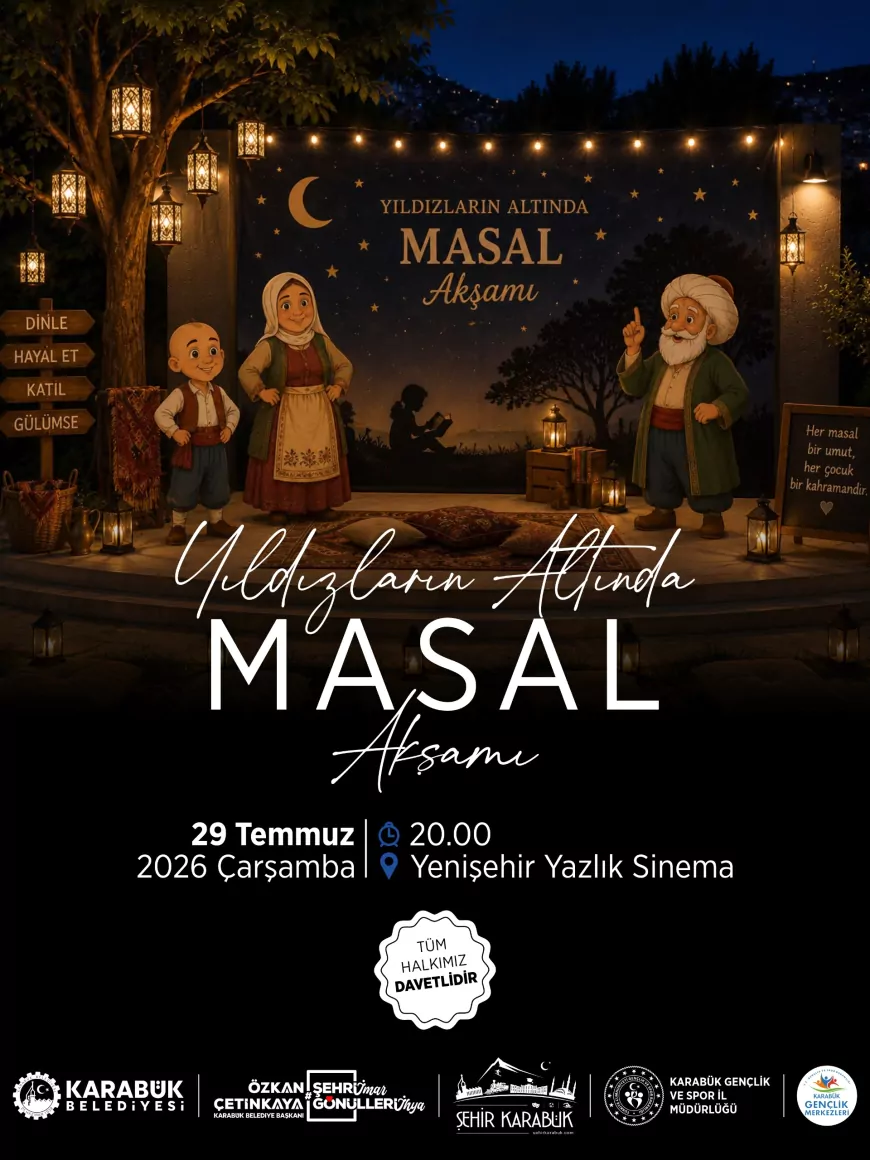 Karabük Belediye Başkanı Özkan Çetinkaya: “Her masal bir umut, her çocuk bir kahramandır”