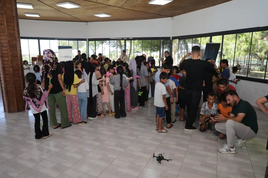 Hatay Büyükşehir Belediyesi “Yaz Seninle Güzel” Etkinliklerini Kumlu ve Reyhanlı’da Çocuklarla Buluşturdu