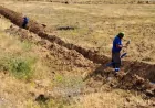 Van Muradiye Kandahar Mahallesi’ne 2 bin 500 metrelik yeni içme suyu hattı döşendi