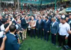 Yayladağı’nda Aba Güreşi Heyecanı: Enes Bandırma Üst Üste İkinci Kez Başpehlivan Oldu