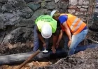 MUSKİ, Marmaris İçmeler’de 35 yıllık kanalizasyon hattını daha büyük çaplı borularla yeniliyor