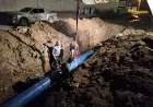 Payas’ta ana içme suyu hattındaki arıza gece süren çalışmayla giderildi