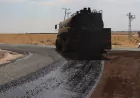 Siverek’te stabilize 5 kilometrelik yol sathi asfaltla buluşturuldu