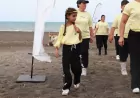 Hatay Büyükşehir Belediyesinin sabah sporları Çevlik Sahili’nde her yaştan vatandaşı buluşturdu