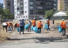 Diyarbakır Medya Mahallesi’nde belediyeler ve yurttaşlardan kolektif temizlik çalışması
