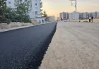 Mardin Büyükşehir Belediyesi Kızıltepe’de asfalt serimi ve yol düzenleme çalışmalarını sürdürüyor