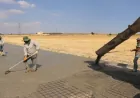 Şanlıurfa’da Hilvan, Siverek ve Haliliye’yi bağlayan 17 kilometrelik grup yolu betonla buluştu