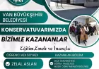 Van Büyükşehir Belediyesi Konservatuvarı öğrencilerinden üniversite sınavında başarı