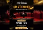 Hatay Büyükşehir Belediyesinin Çok Sesli Korosu yeni dönem üyelerini bekliyor